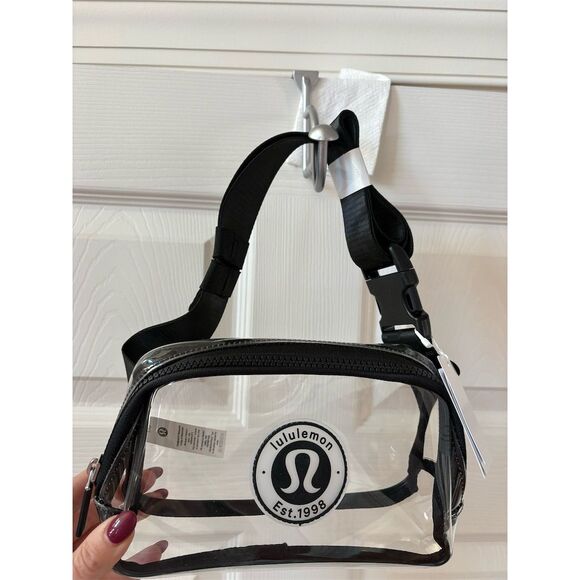 Lululemon Clear‎ Anywhere  Belt Bag 1L Unisex Adjustable Strap Event Ready NWT - Picture 5 of 8
